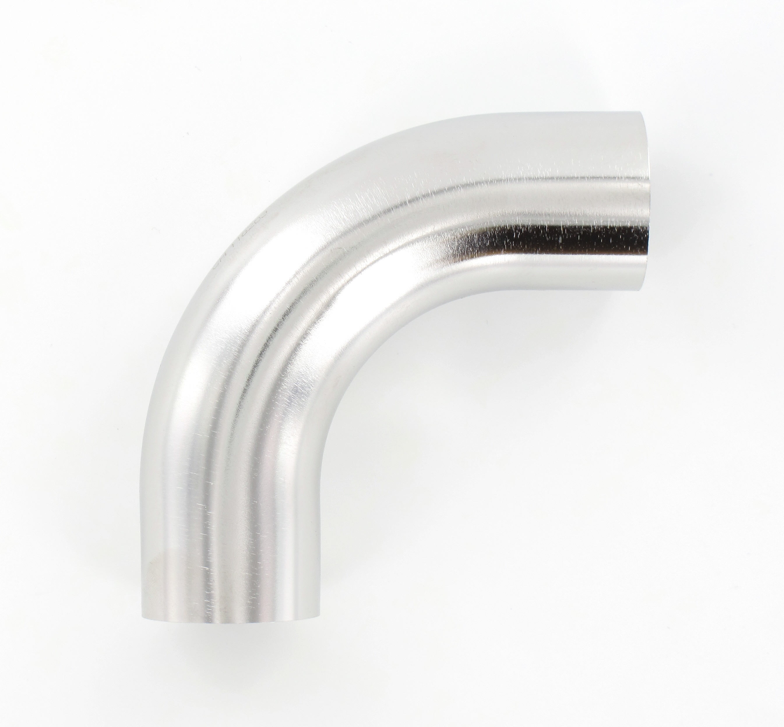 CN-Milchrohr-Bogen mit Walz-Enden 1,5 mm, 90°